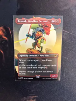 Mtg Tannuk, Steadfast Second Borderless - Edge of Eternities + Bonus Foils - Image 4