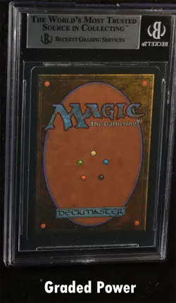 BGS Foreign Revised Black Border Bayou/(Bayou) Italian 8.5 (3605) Magic Beckett - Image 2