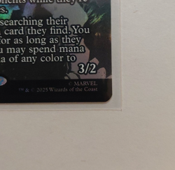 MTG - FOIL Opposition Agent (Borderless) - Marvel Eternal-Legal (MAR) - Image 4