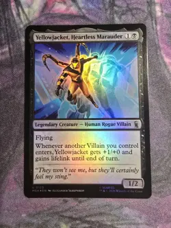 Yellowjacket, Heartless Marauder Marvel Super Heroes Foil - Image 1