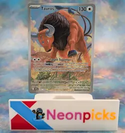 Pokemon TCG: Tauros 096/086 IR CRI Chaos Rising Illustration Rare Card - NM - Image 1