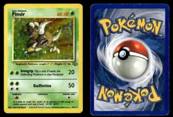 Pinsir 9/64 Unlimited Holo Rare Holo Jungle Pokemon Card - Image 1