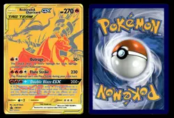 Reshiram & Charizard GX SM247 Ultra Rare Sun & Moon Promo Pokemon Card - Image 1