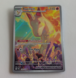 Rapidash 189/182 Sv10: Destined Rivals Illustration Rare Holo English 110 HP - Image 1
