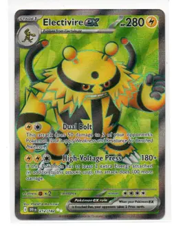 Electivire ex 212/182 Ultra Rare Destined Rivals Pokemon Near Mint - Image 1