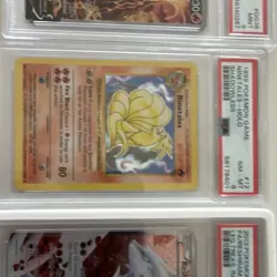 PSA Graded Pokemon TCG Lot 3 Entei V GG36 Ninetales 12 Reshiram RC22 - Image 2
