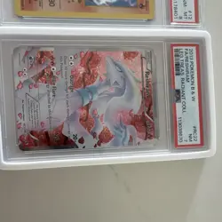 PSA Graded Pokemon TCG Lot 3 Entei V GG36 Ninetales 12 Reshiram RC22 - Image 4