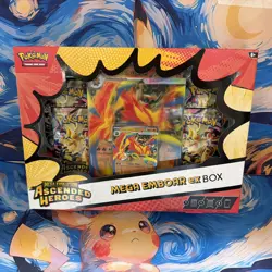 Pokemon TCG: Ascended Heroes Mega Emboar EX Box | SEALED Brand New - Image 1