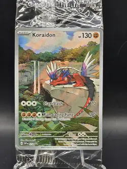 Pokemon Koraidon Black Star Promo Scarlet & Violet SVP 014 Sealed - Image 1