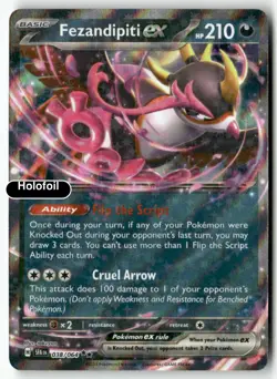 Fezandipiti ex - 038/064 [Pokemon SFA - 038/064] Holofoil - Image 2