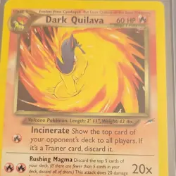 Pokemon Dark Quilava 39/105 Neo Destiny Uncommon Stage 1 Regular Unlimited - Image 4