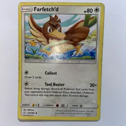 Pokemon TCG Farfetchd Sun & Moon - Team Up 127/181 Regular Uncommon - Image 3