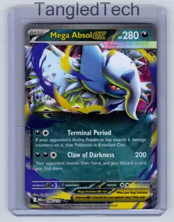 Pokemon Mega Absol ex 086/132 ME01: Mega Evolution English Near Mint - Image 1