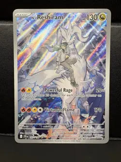 The Pokemon Company TCG N's Reshiram 167/159 Sv09 Hyper Rare Holo EN - Image 1