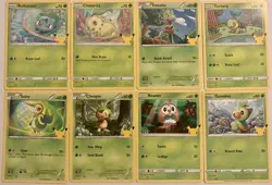 25th Anniversary McDonalds Pokemon Full Non Holo Set - Image 2
