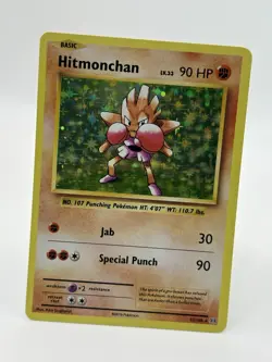 Hitmonchan #62/108 - Evolutions Holo - Pokemon TCG - 2016 - Near Mint - Image 2