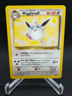 Pokemon Wigglytuff 32/64 Jungle Rare Non Holo Unlimited 1999 WOTC NM Vintage - Image 1