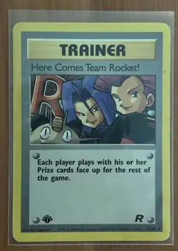Pokemon TCG Here Comes Team Rocket! 71/82 Unlimited DMG HP See Photos - Image 1