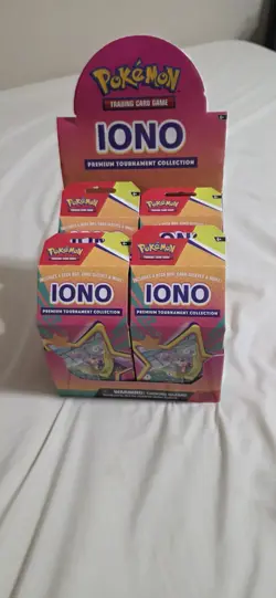 Pokemon Iono Premium Tournament Collection Box Factory Sealed Pokemon - Image 1