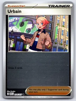 URBAIN 214/217 REVERSE HOLO ME: ASCENDED HEROES POKEMON NEAR MINT - Image 1