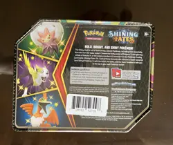 Pokemon Shining Fates Shiny Boltund V Tin Factory Sealed - Image 2