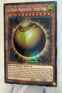 Yugioh The Winged Dragon of Ra Sphere Mode RA01-EN007 Collector's Rare 1st Ed - Image 2