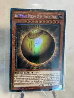 Yugioh The Winged Dragon of Ra Sphere Mode RA01-EN007 Collector's Rare 1st Ed - Image 3