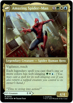 Peter Parker (Foil) - 0010 - Marvel's Spider-Man MTG - NM/M Ships Now - Image 2