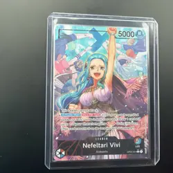 Nefeltari Vivi OP04-001 English Alt Art Leader Kingdoms One Piece TCG - Image 1