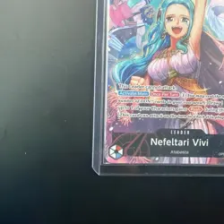 Nefeltari Vivi OP04-001 English Alt Art Leader Kingdoms One Piece TCG - Image 4