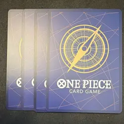 Playset Bandai One Piece TCG Trafalgar Law OP16-030 English Green R x4 - Image 2