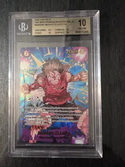 2025 One Piece Monkey.D.Luffy Eb02-061 (SP) The Best- Vol. 2 BGS 10 - Image 1