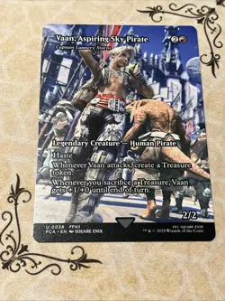 Vaan, Aspiring Sky Pirate - Captain Lannery Storm (Showcase) Final Fantasy MTG - Image 1