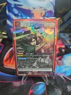 Eren Jaeger Foil - UE10BT/AOT-1-092 NM - Union Arena - Image 1