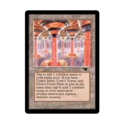 WOTC MtG Antiquities Urza's Power Plant - Columns (C) NM - Image 1