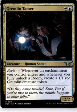 Gremlin Tamer NM* Duskmourn ENGLISH 0215 mtg -UnltdCards - Image 1