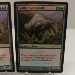 Leatherback Baloth #37 (Foil) (NM) WPN & Gateway Promos WPN Magic MTG x2 - Image 3