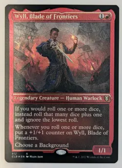Wyll, Blade of Frontiers (Foil Etched) Commander Legends: Baldur's Gate - MTG - Image 1
