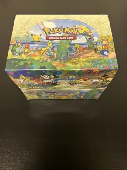 Pokemon TCG: Celebrations Sealed Mini Tins with Open Display Box All 8 tin arts - Image 1
