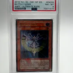 2010 Yugioh Battle Fader (UTR) ABPF-EN006 Absolute Powerforce 1st Edition PSA 8 - Image 1