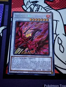 Yugioh Bramble Rose Dragon DOOD-EN039 1st Edition Secret Rare NM Presale - Image 1