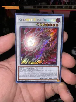 Yugioh Bramble Rose Dragon DOOD-EN039 1st Edition Secret Rare NM Presale - Image 2