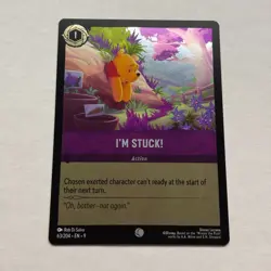 I'm Stuck! 63/204 Disney Lorcana Fabled Common Cold Foil Card NM - Image 1
