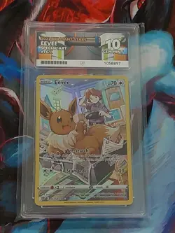 EEVEE 2022 Brilliant Stars Special Art TG11 Ace 10 GEM MINT Pokemon English TCG - Image 3