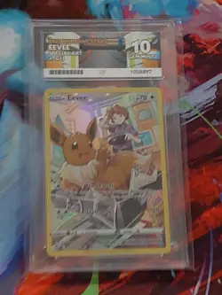 EEVEE 2022 Brilliant Stars Special Art TG11 Ace 10 GEM MINT Pokemon English TCG - Image 5