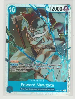 Edward.Newgate - Super Rare One Piece Card OP13-042 SR - Image 1