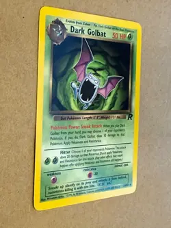 Dark Golbat 24/82 Team Rocket Regular Pokemon card in Near Mint / NM condition - Image 2
