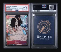 Brook (English Version 1st Anniversary Set) ST01-011 One Piece Promotion PSA 10 - Image 1