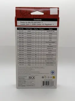 One Piece TCG Factory Sealed Starter Deck ST-01 Straw Hat Crew English Edition - Image 3