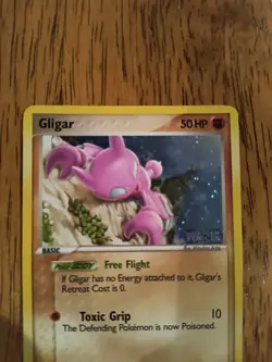 Gligar 57/115 Unseen Forces Reverse Holo Stamped Pokemon Card TCG - NM - Image 2